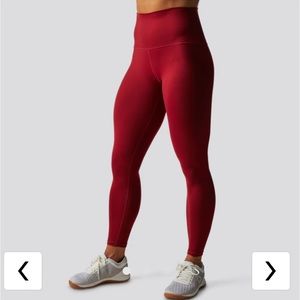 Born Primitive Lift Yourself Up 7/8 Leggings medium, color Wine